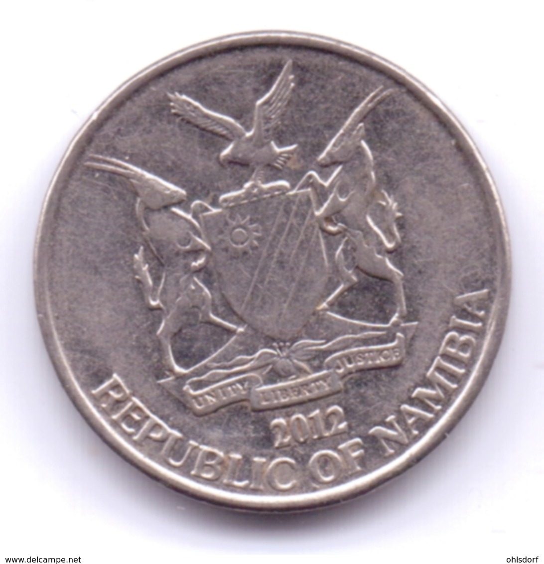 NAMIBIA 2012: 10 Cents, KM 2 - Namibia