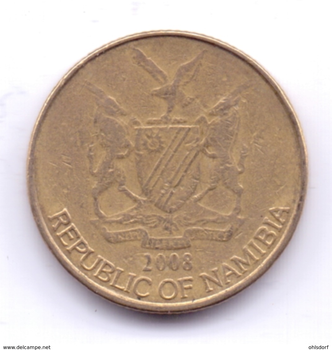 NAMIBIA 2008: 1 Dollar, KM 4 - Namibie