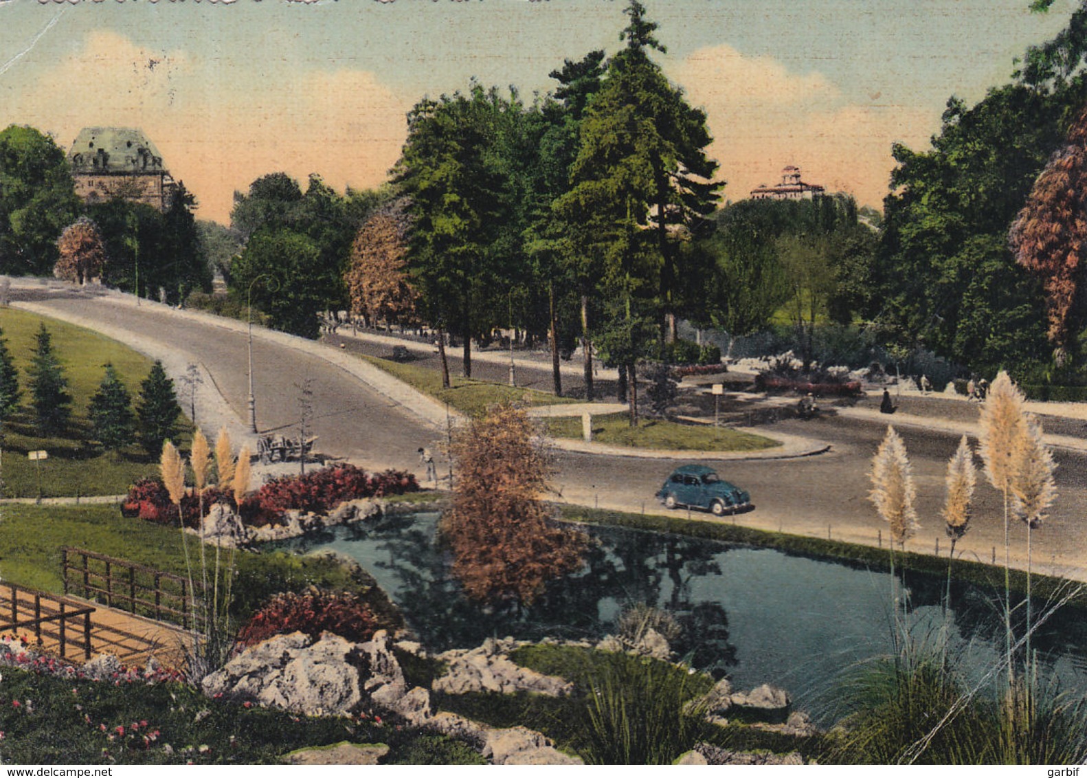 Torino - Parco Del Valentino - Il Laghetto - Fg - Parken & Tuinen