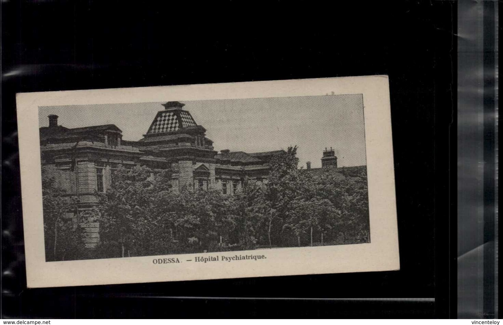 7 X 14 Cm Carte Postale En L Etat Sur Les Photos Odessa Hôpital Psychiatrique - Ucrania