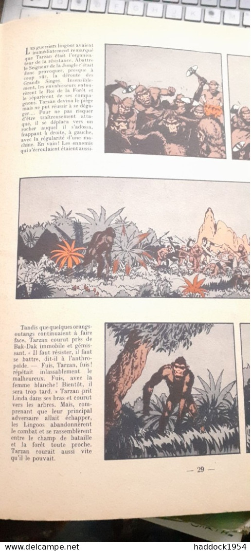 les chasses de tarzan EDGAR RICE BURROUGHS hachette 1951