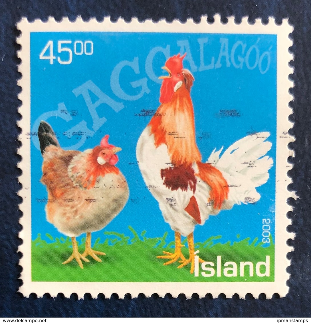Polli D'Islanda - Icelandic Chickens - Used Stamps