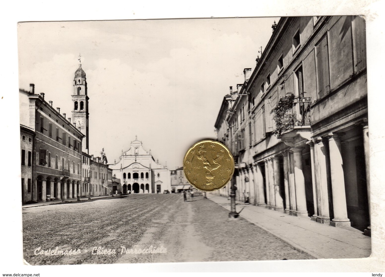 CASTELMASSA ROVIGO Viaggiata 1958 - Rovigo