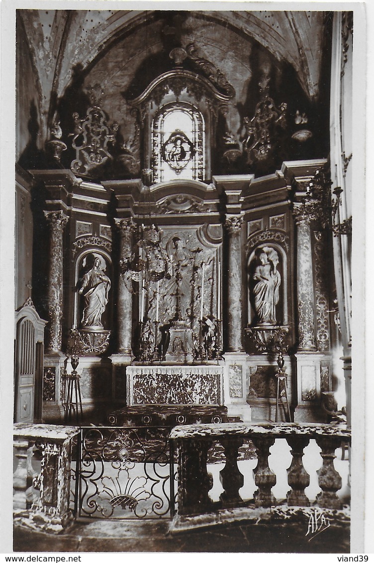 Saint Pons De Thomières - La Cathédrale : Chapelle Du Sacré-Coeur -  Carte Non écrite - Saint-Pons-de-Thomières