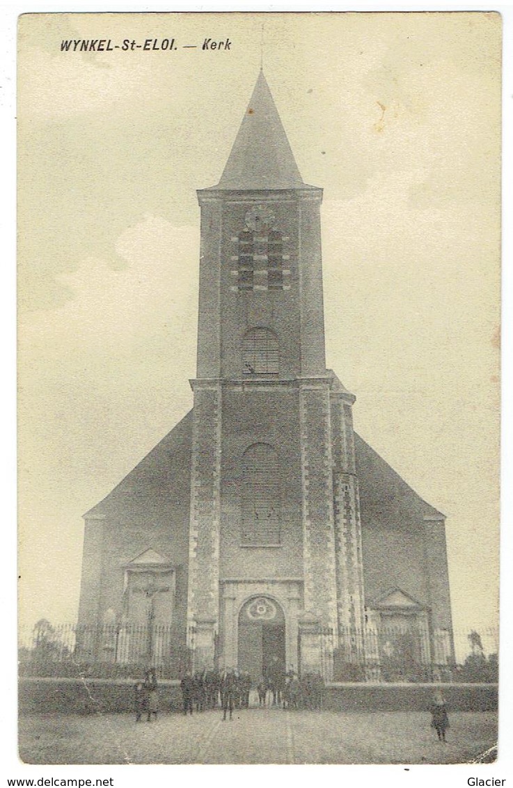 WYNKEL-ST-ELOI -  ST ELOOIS WINKEL - Ledegem - Kerk - Ledegem