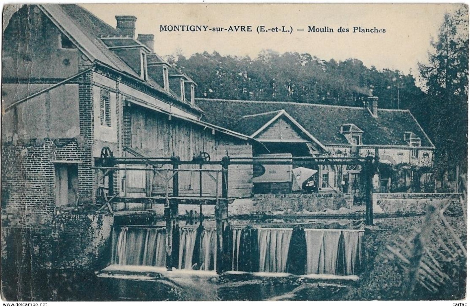 D28 - MONTIGNY SUR AVRE - MOULIN DES PLANCHES - Montigny-sur-Avre