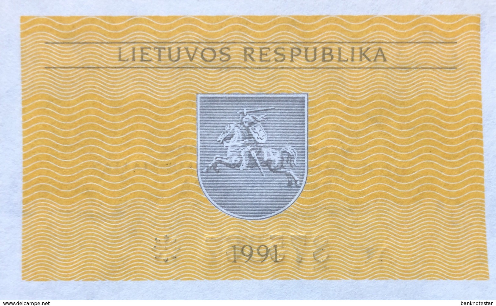Lithuania 0.20 Talonas, P-30 (1991) - UNC - Lituania