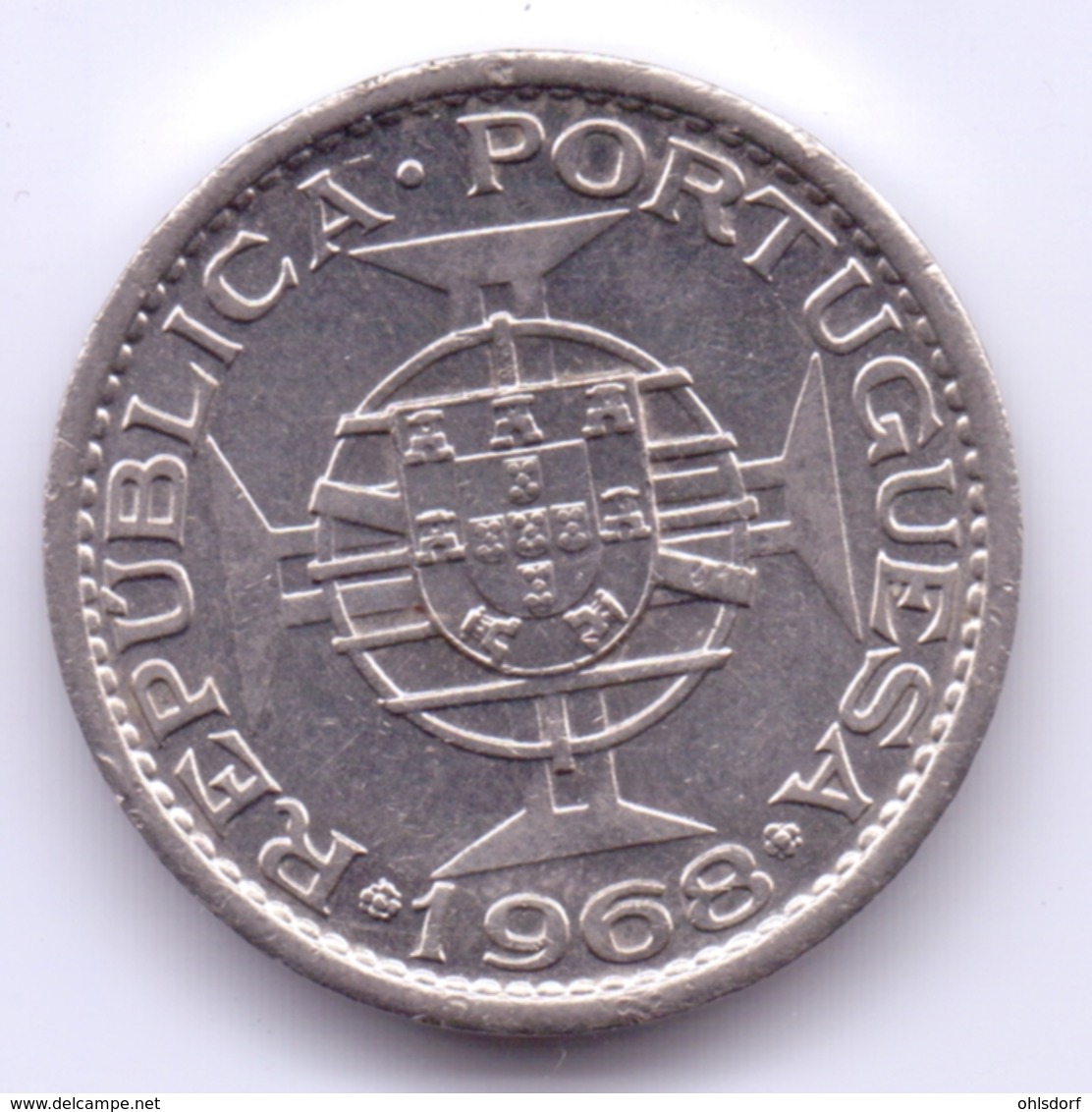 MACAU 1968: 1 Pataca, KM 6 - Macao