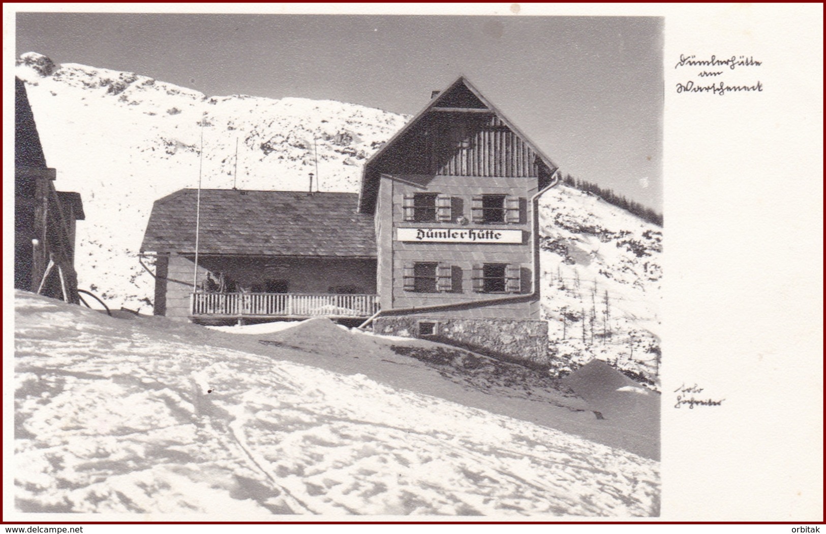 Dümlerhütte * Berghütte, Alpen * Österreich * AK243 - Spital Am Phyrn