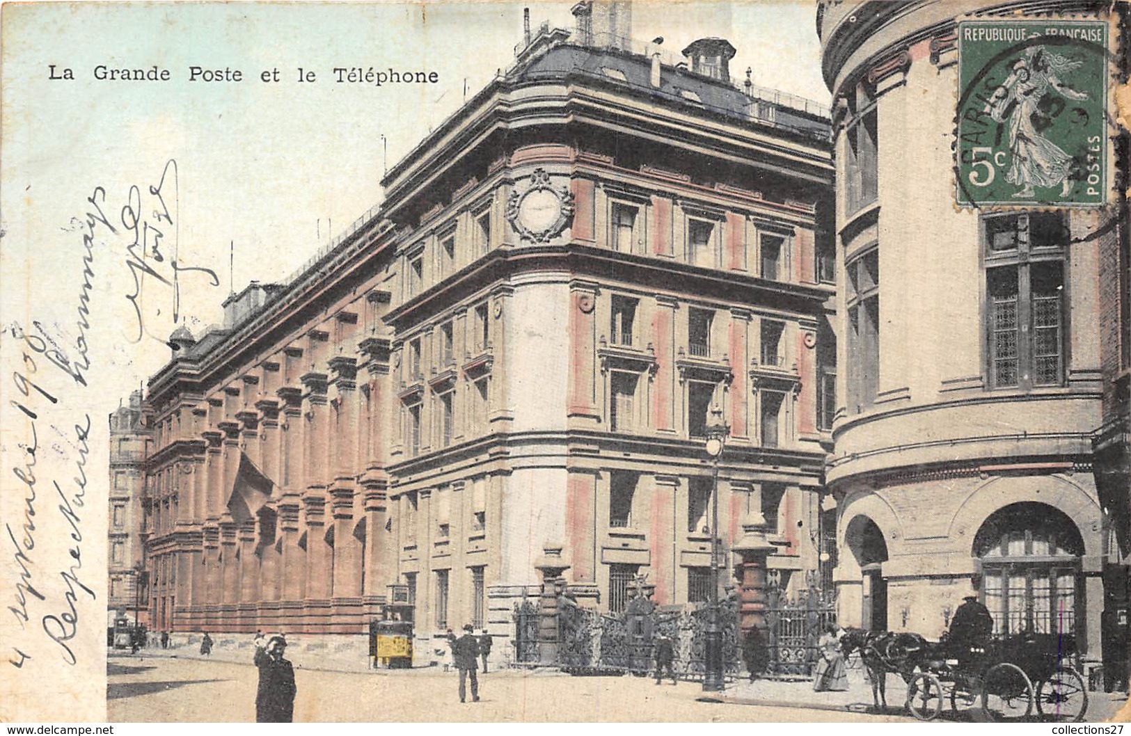 PARIS-LA GRANDE POSTE ET LE TELEPHONE - Autres & Non Classés