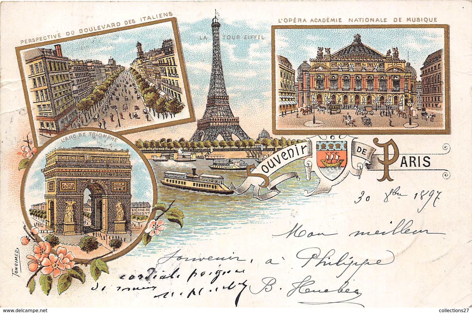 PARIS-SOUVENIR DE PARIS - Sonstige & Ohne Zuordnung