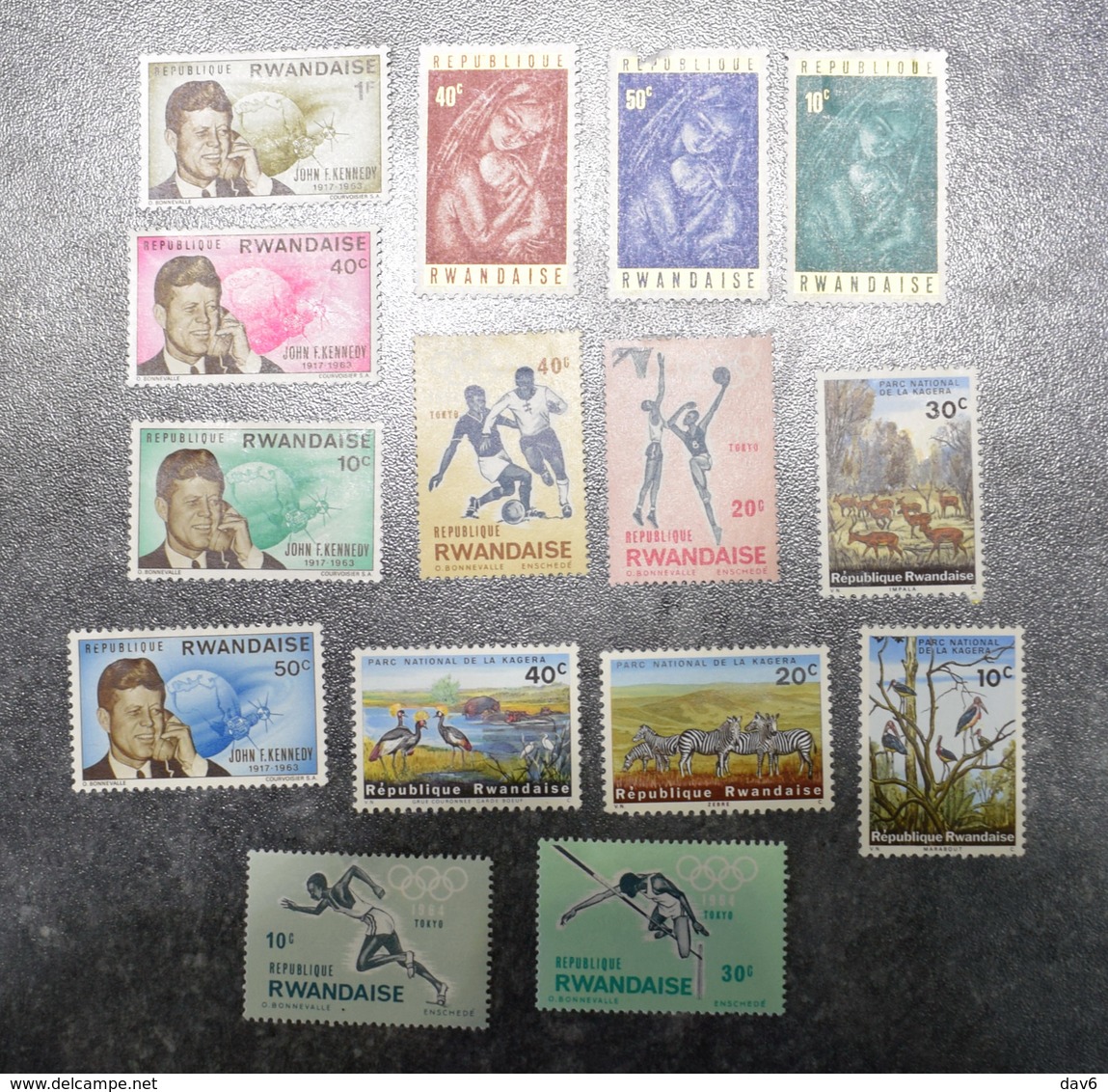 RWANDAISE STAMPS  Coms    ~~L@@K~~ - Verzamelingen