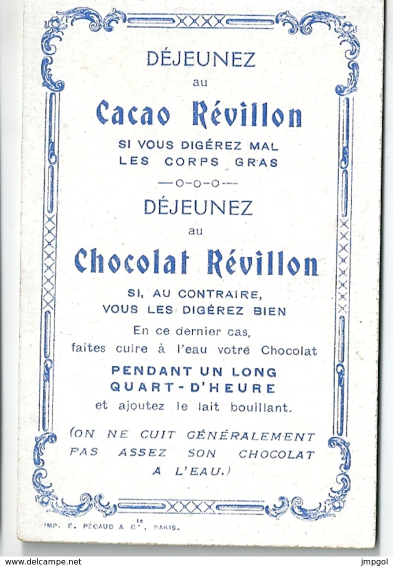 Chromos Chocolat Révillon Provinces Françaises Le Béarn - Revillon