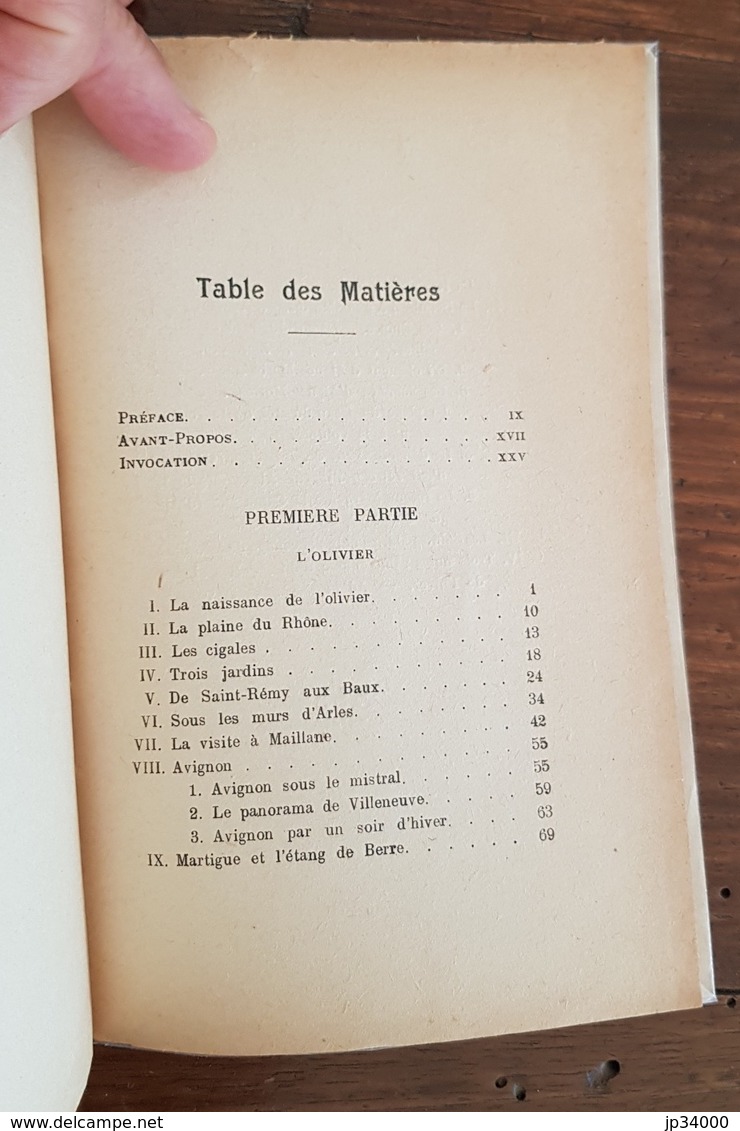 Ch. BENOIT: LE TAMARIS ET L'OLIVIER - Provence Et Languedoc. Aubanel Vers 1920. Edition Originale - Languedoc-Roussillon