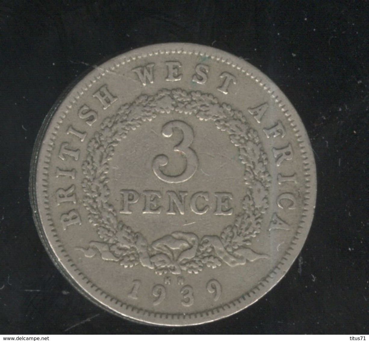 3 Pence British West Africa 1939 - Otros – Africa