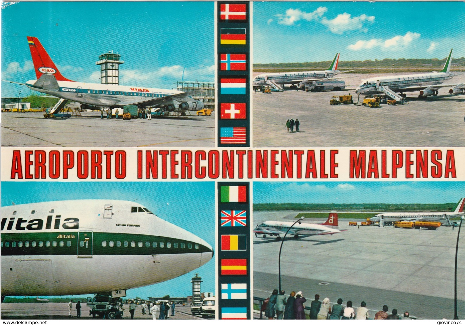 MILANO - MALPENSA  - AEROPORTO INTERCONTINENTALE.....S55 - Milano (Milan)