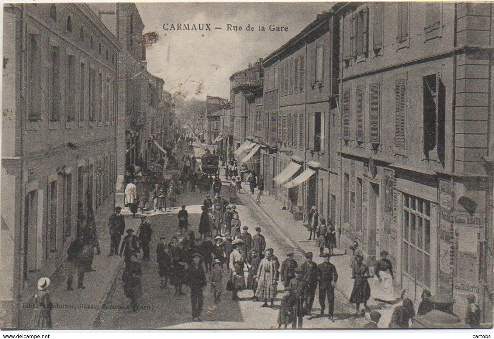 81 CARMAUX  Rue De La Gare - Carmaux