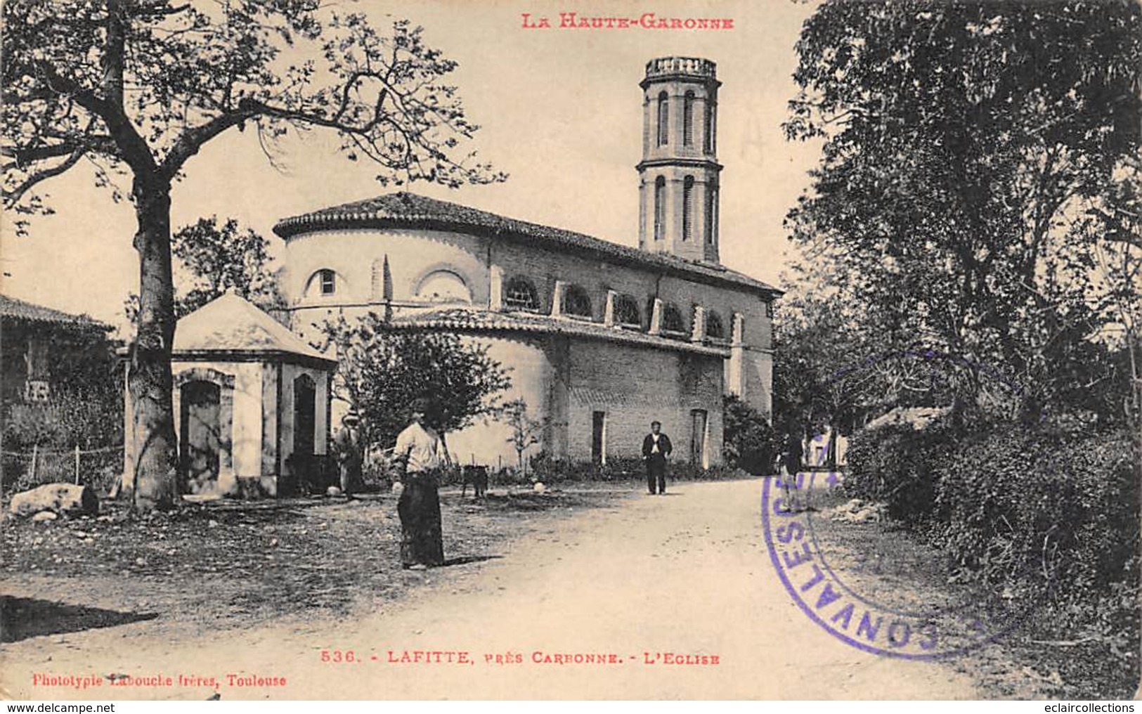 Laffite         31            Place  Et Eglise             (Voir Scan) - Sonstige & Ohne Zuordnung