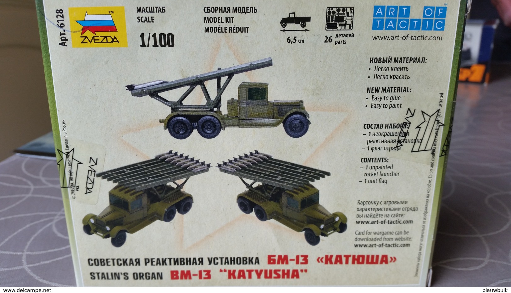 Zvezda 6128 Stalin’s Organ BM-13 Katyusha 1/100 - Véhicules Militaires