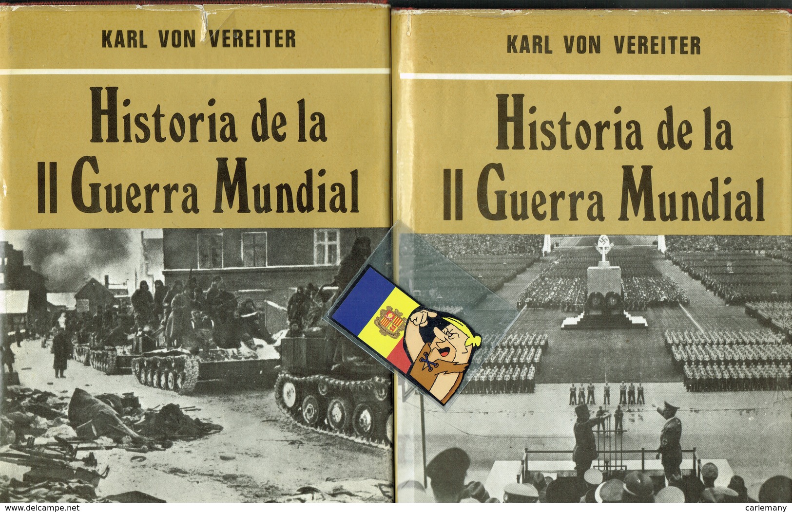 II Guerra Mundial   2 Tomos Karl Von Vereiter (+ De 100 Pag) - Other & Unclassified