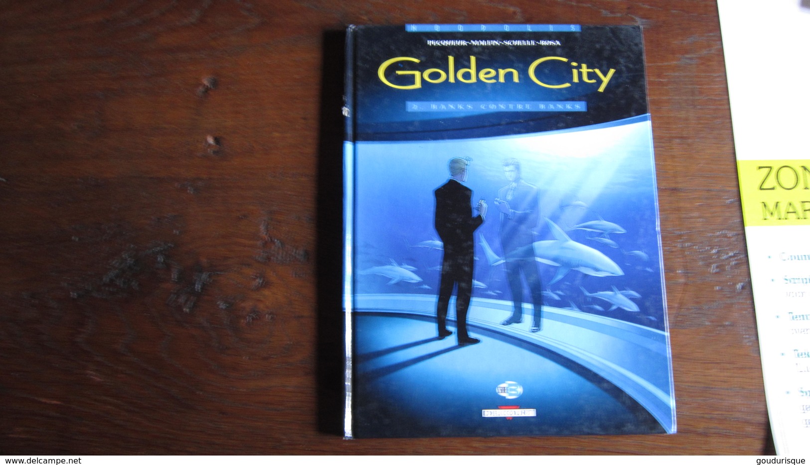 GOLDEN CITY T2 BANKS CONTRE BANKS    MALFIN  PECQUEUR        DELCOURT - Golden City