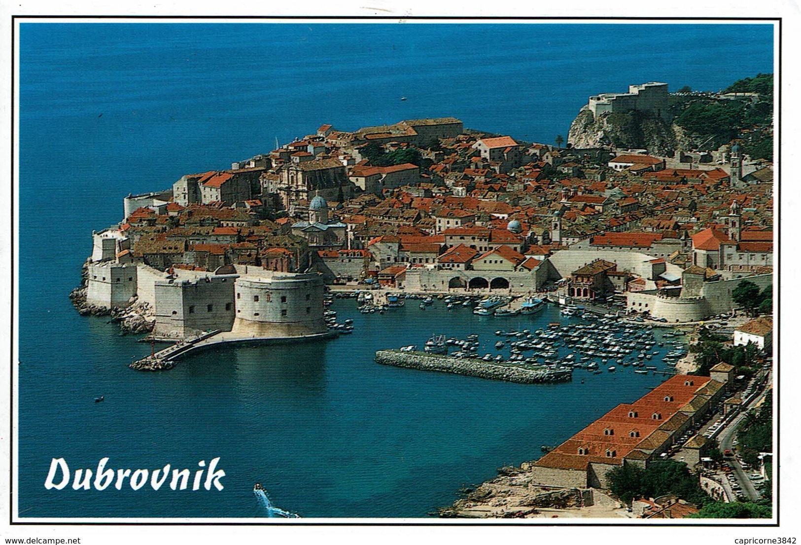 Dubrovnik - Vue Générale - Jugoslawien