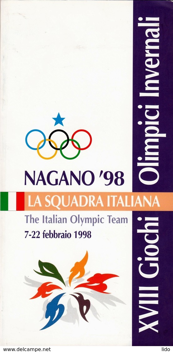 NAGANO 98 WINTER OLYMPIC GAMES JEUX OLYMPIQUES GIOCHI OLIMPICI OLIMPIADI INVERNALI TOMBA COMPAGNONI GHEDINA KOSTNER