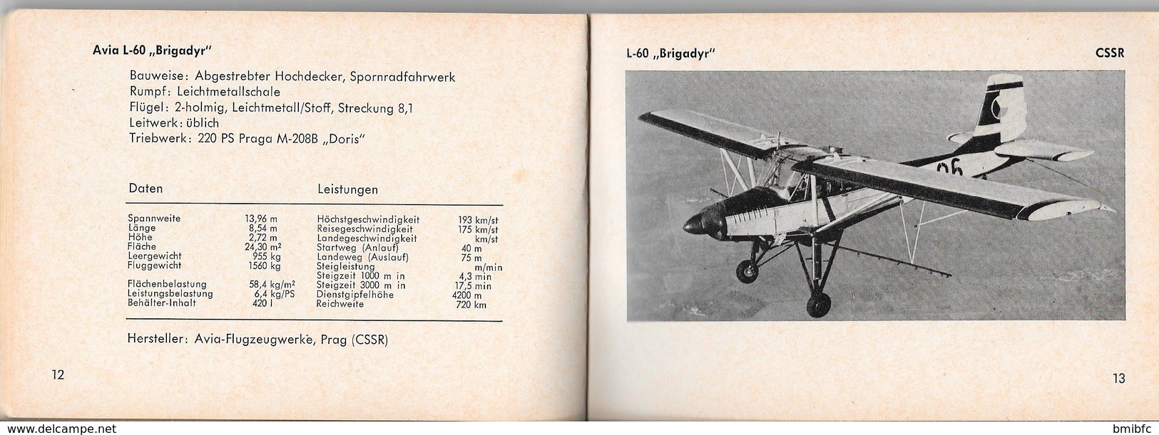 Thème aviation) - 50 moderne Flugzeuge für Land-und Forstwirtschaft