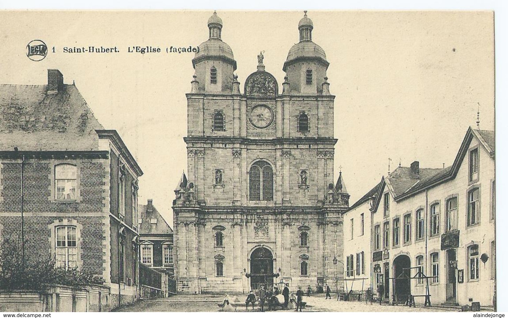 Saint-Hubert - L'Eglise (facade) - Legia No 1 - Saint-Hubert