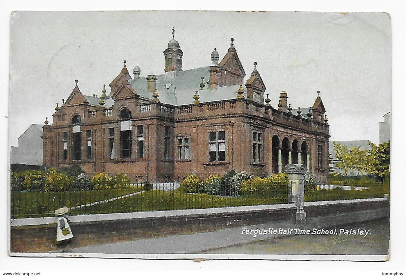 CPA Ferguslie Halftime School, Paisley, 1908 - Renfrewshire