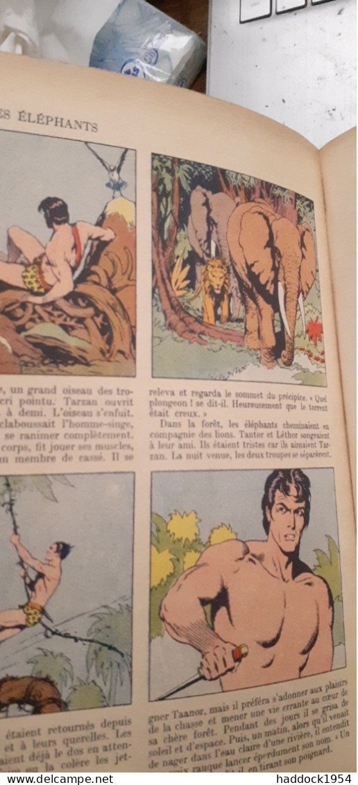 tarzan et les éléphants EDGAR RICE BURROUGHS hachette 1938
