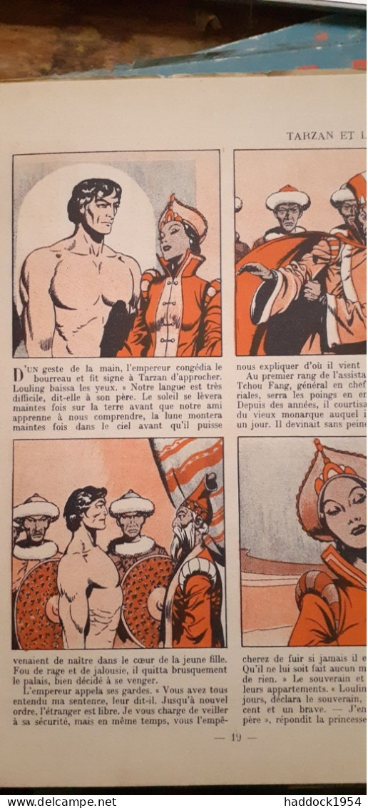 tarzan et les chinois EDGAR RICE BURROUGHS hachette 1939