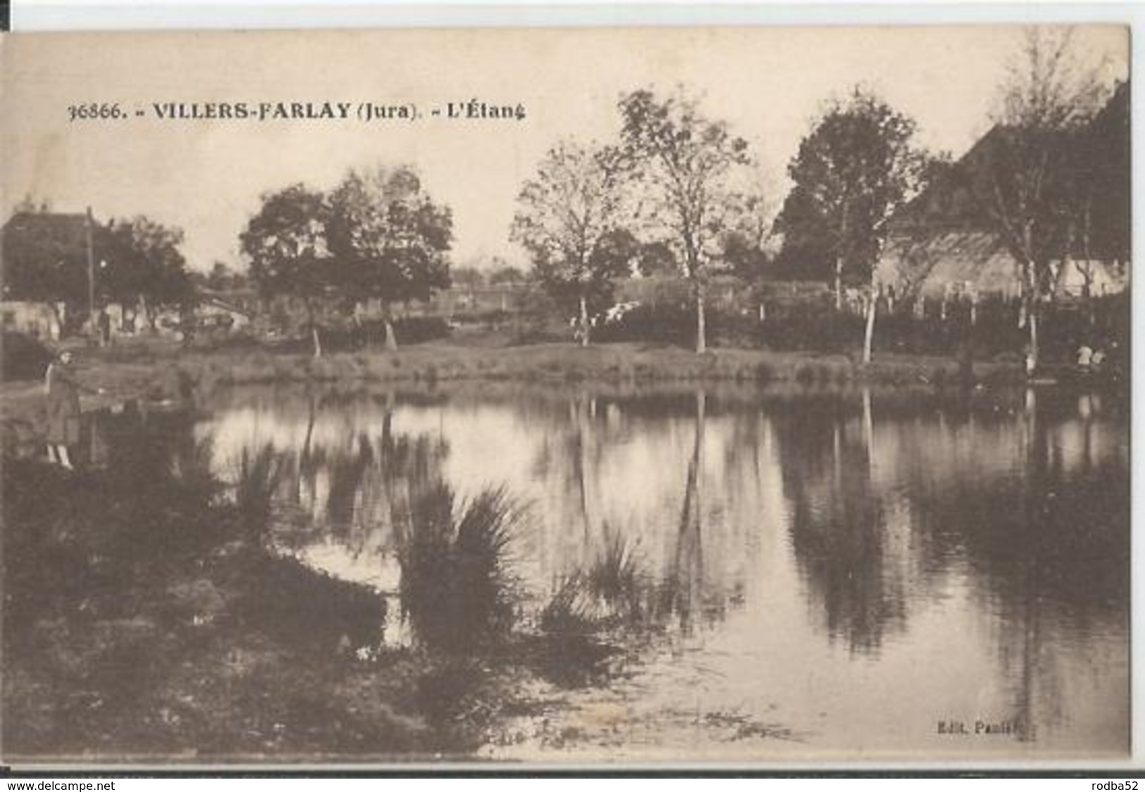 CPA - 39 - Jura - Villers Farlay - L'Etang - - Villers Farlay