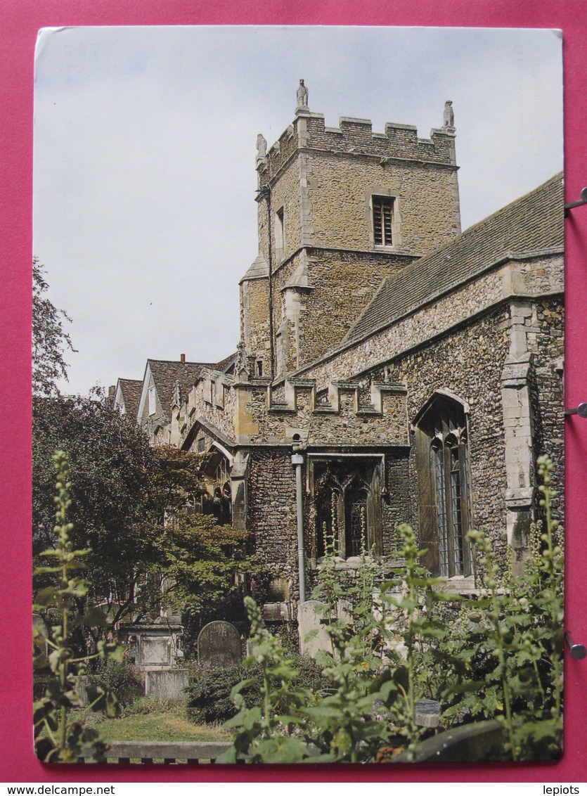 Visuel Très Peu Courant - Angleterre - Cambridge - St Botolph's Church - Très Bon état - Recto Verso - Cambridge