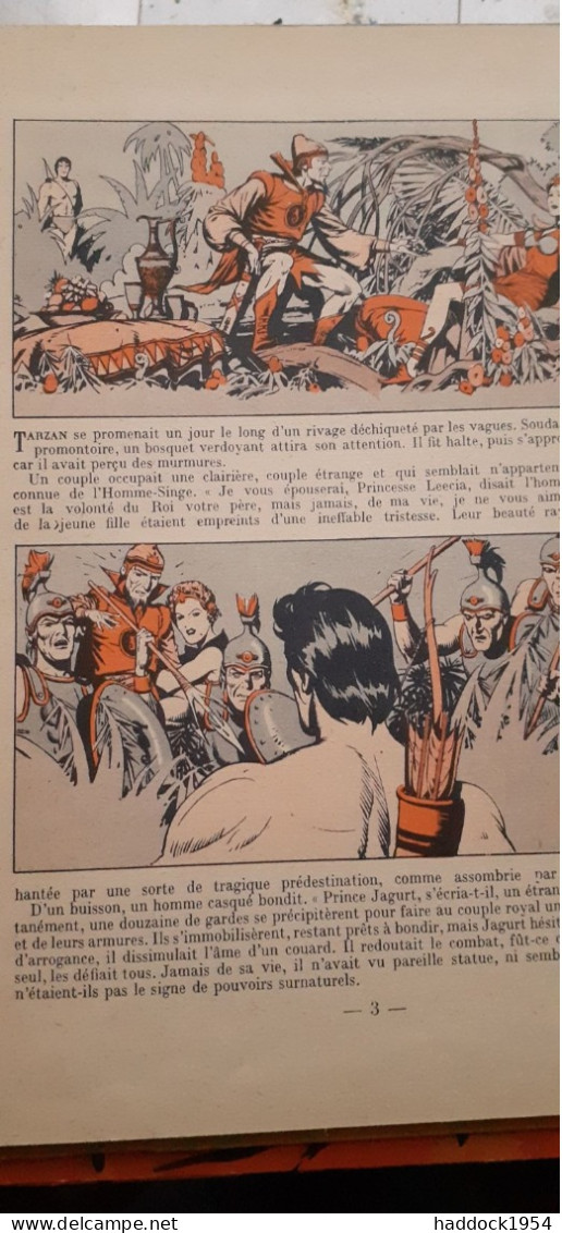 Tarzan Et Le Petit Roi EDGAR RICE BURROUGHS Hachette 1947 - Tarzan