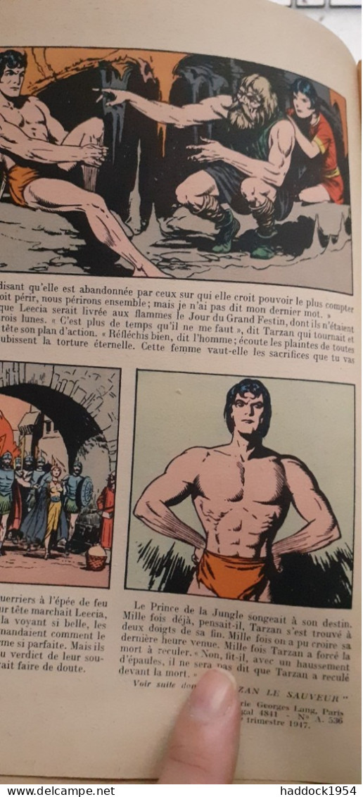 Tarzan Et Le Petit Roi EDGAR RICE BURROUGHS Hachette 1947 - Tarzan