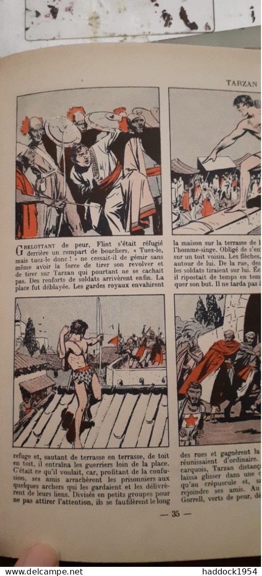 tarzan et le lion EDGAR RICE BURROUGHS hachette 1937