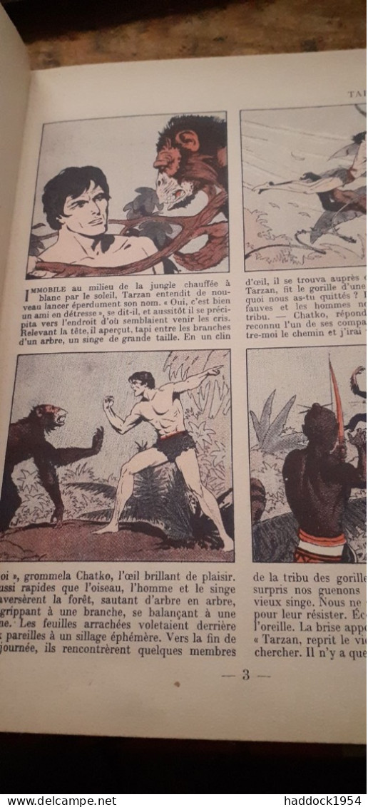 Tarzan Trahi EDGAR RICE BURROUGHS Hachette 1938 - Tarzan