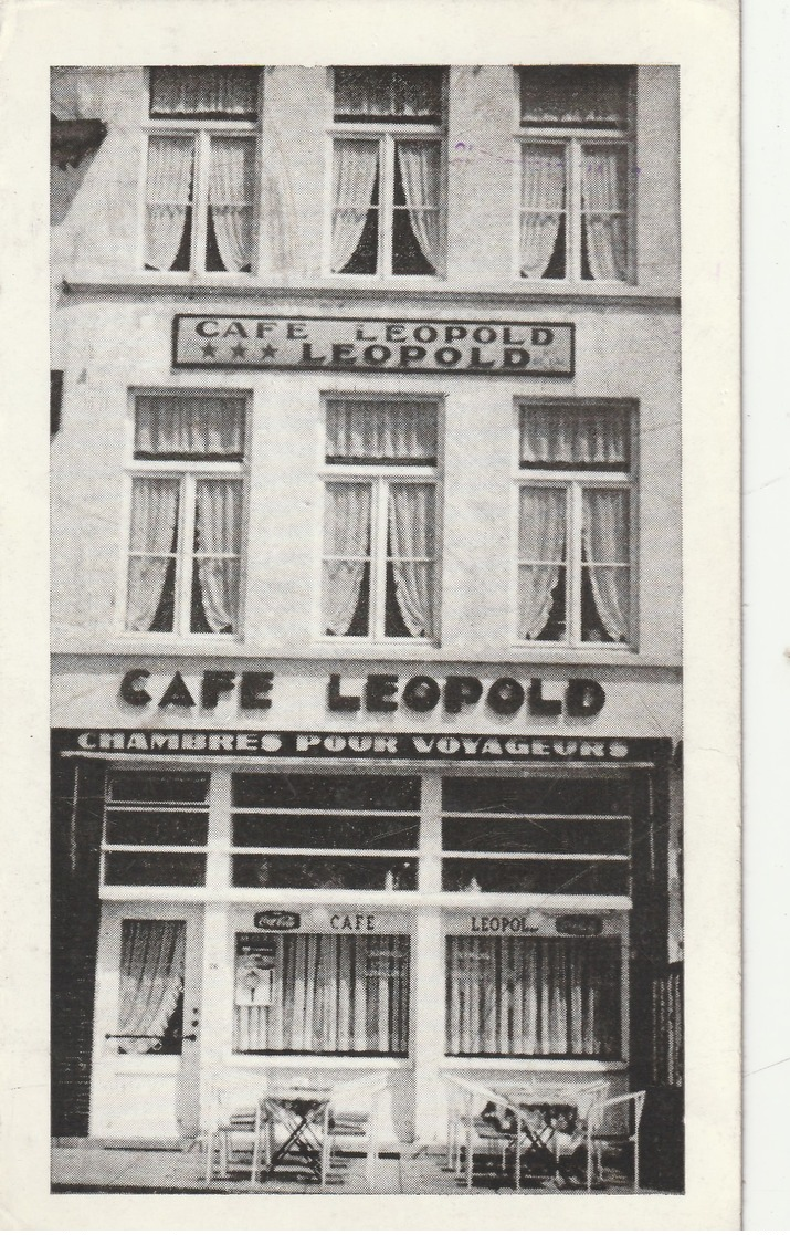 4-1----brugge---café Leopold--voir Recto Verso--livraison Gratuite - Brugge