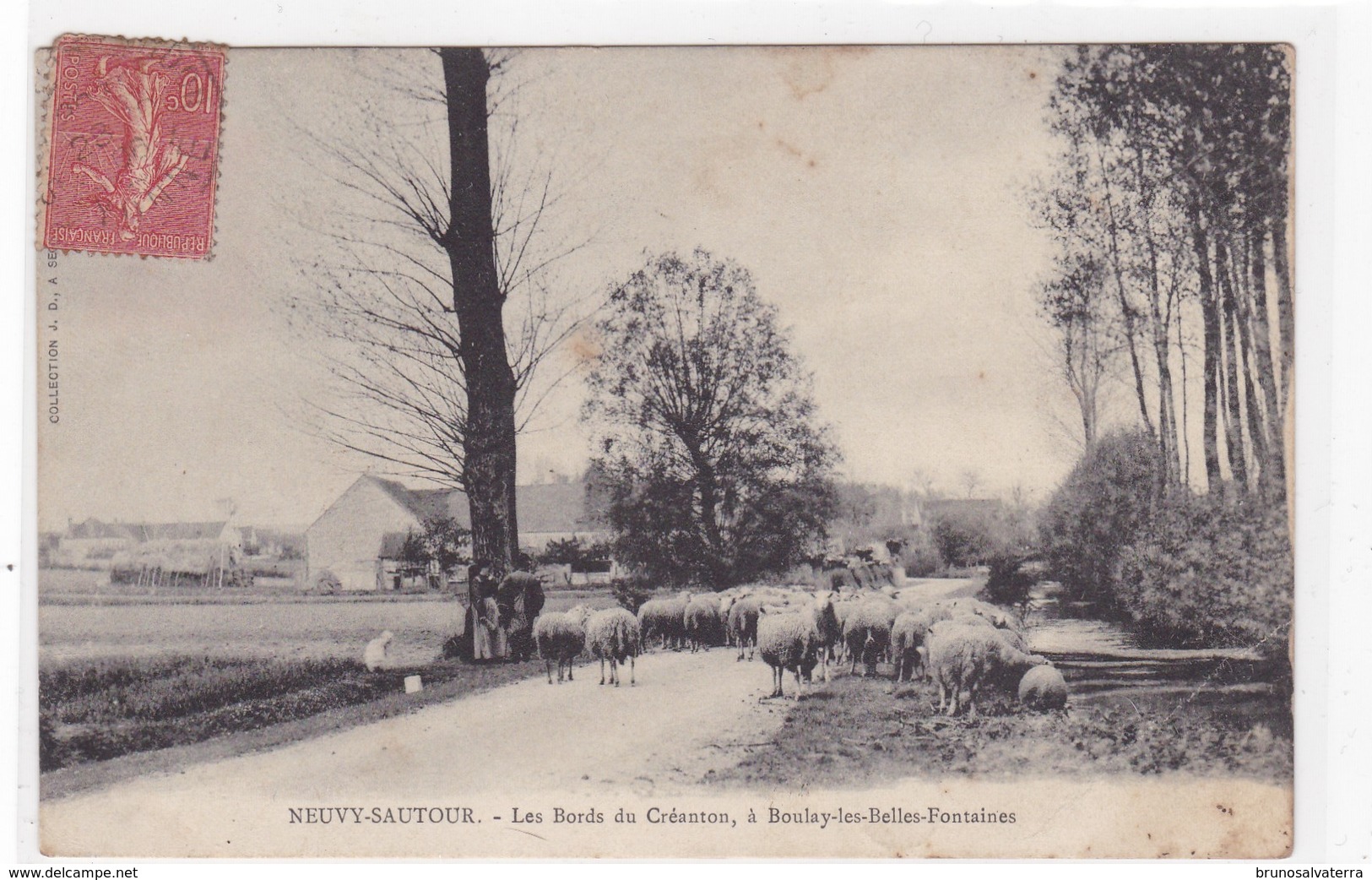 NEUVY-SAUTOUR  - Les Bords Du Créanton, à Boulay Les Belles Fontaines - Neuvy Sautour