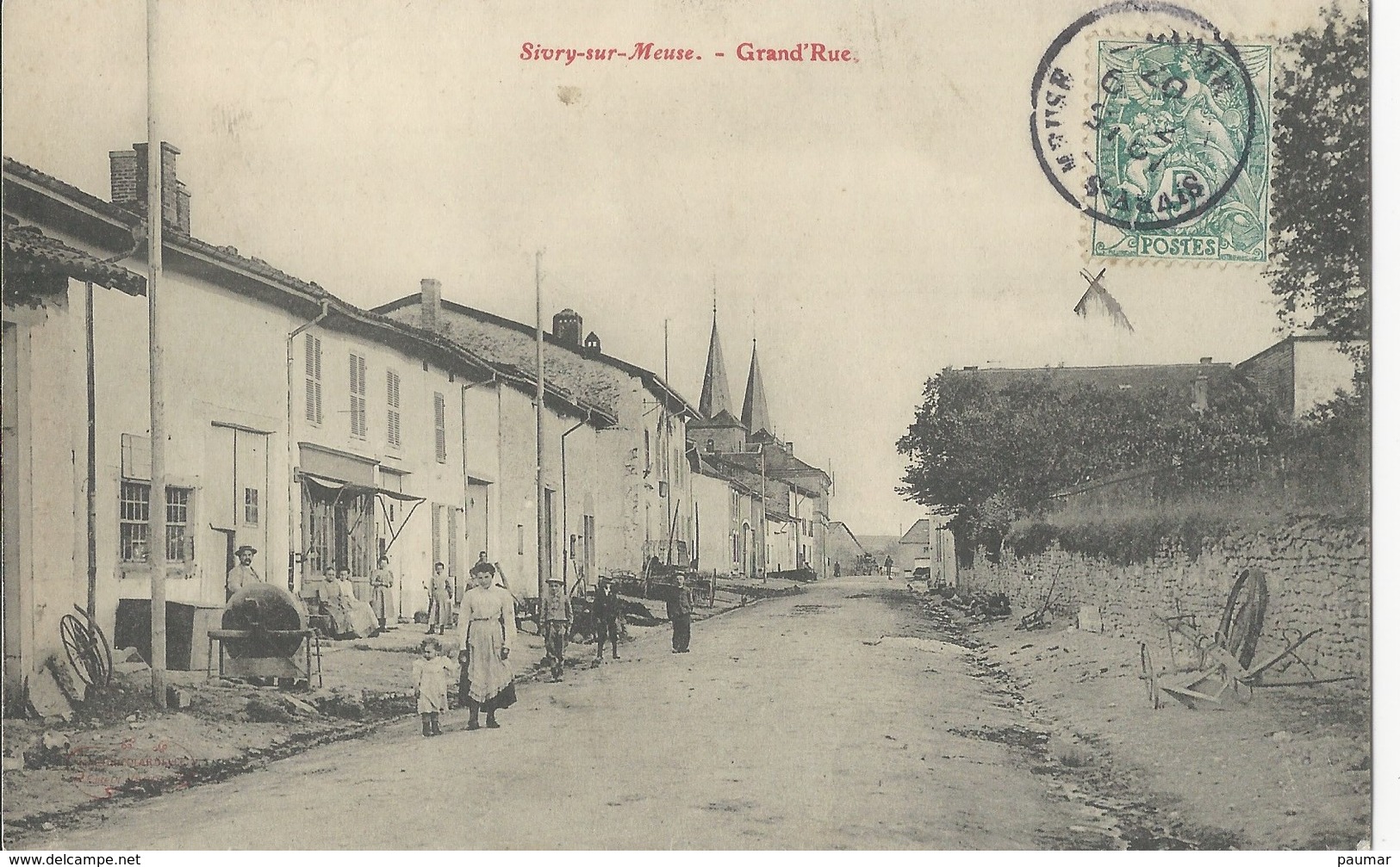 Sivry Sur Meuse Grande Rue - Autres & Non Classés