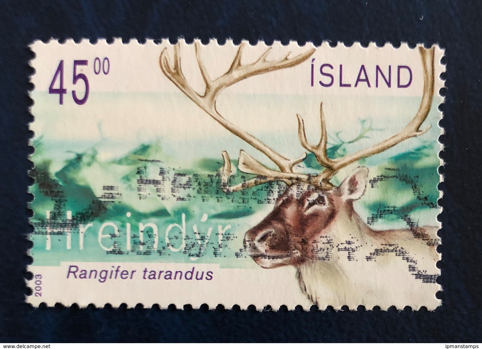 Renna - Reindeer "Rangifer Tarandus" - Used Stamps