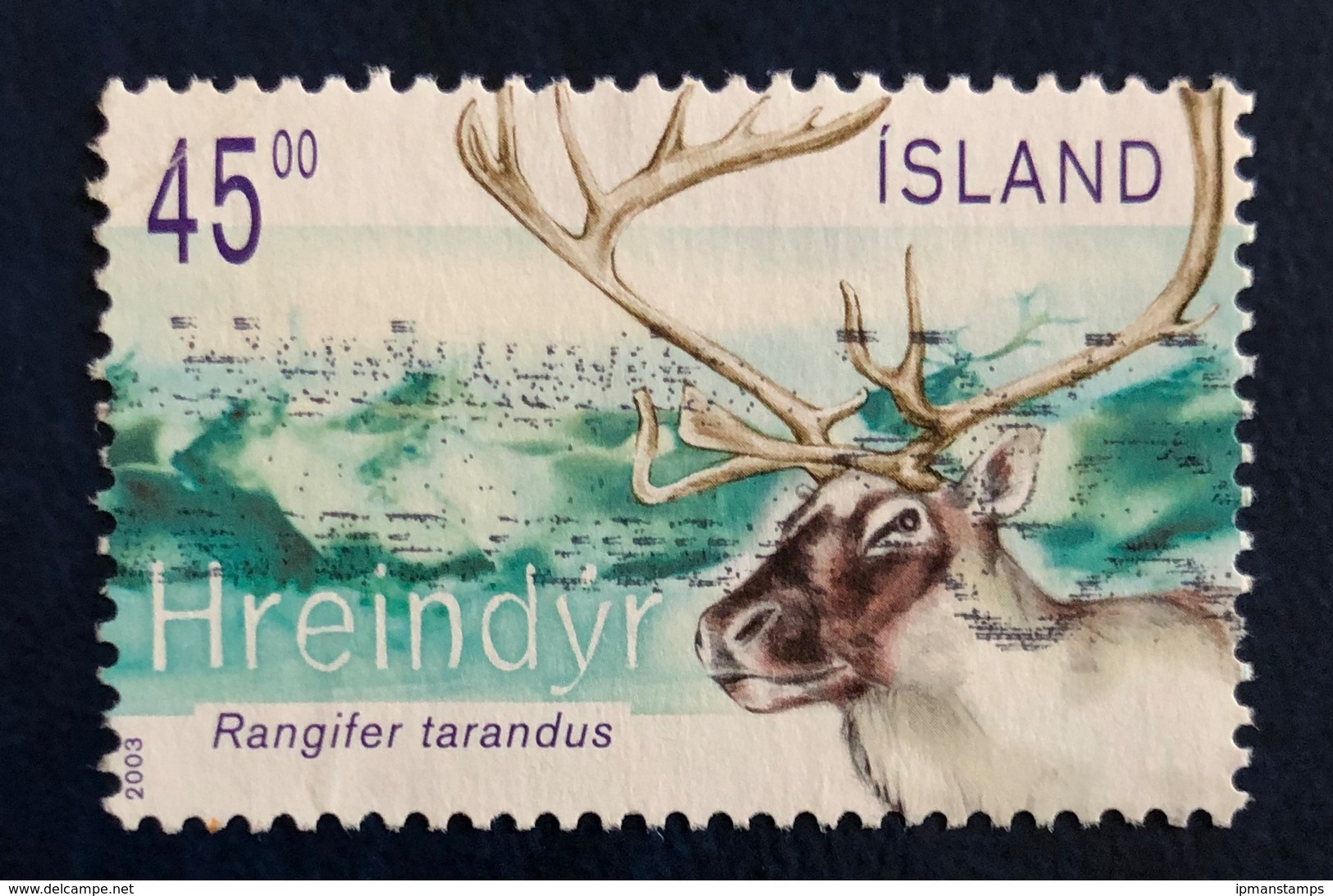 Renna - Reindeer "Rangifer Tarandus" - Oblitérés