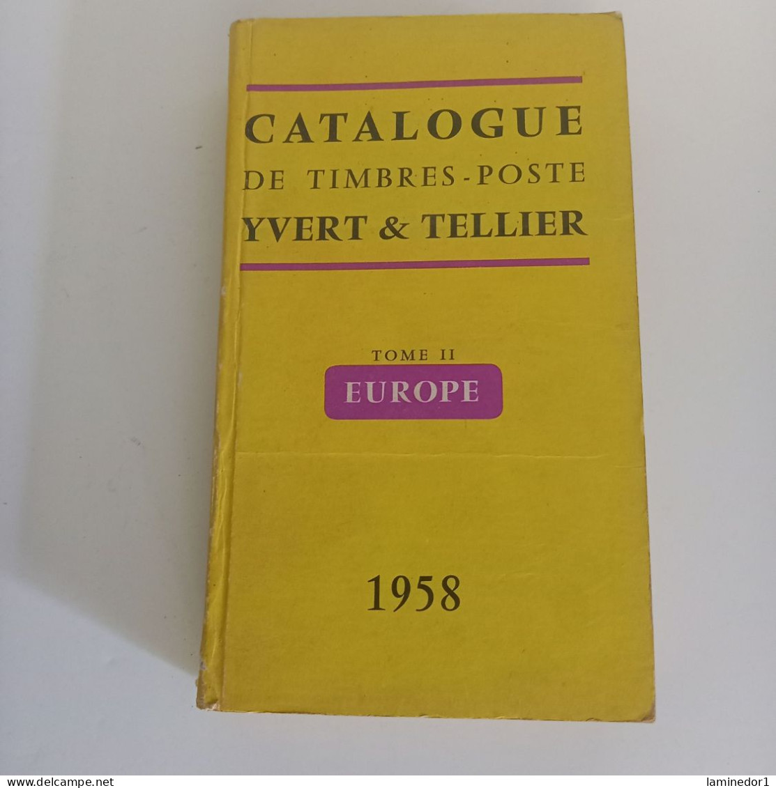 Catalogue Yvert Et Tellier 1958 - Topics