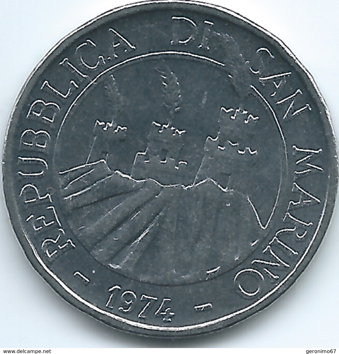 San Marino - 1974 - 50 Lire - KM35 - San Marino