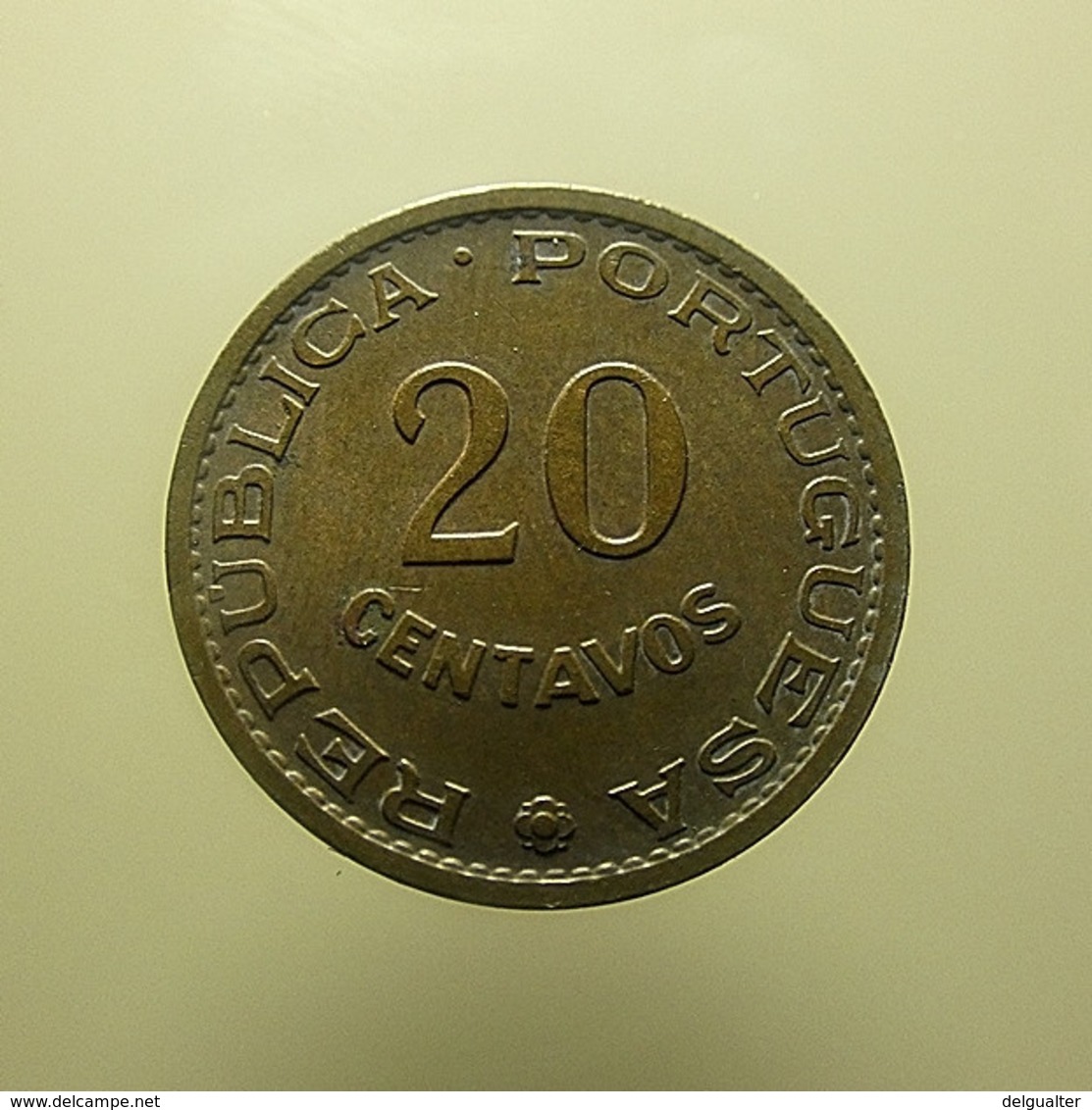 Portuguese Angola 20 Centavos 1962 - Portugal