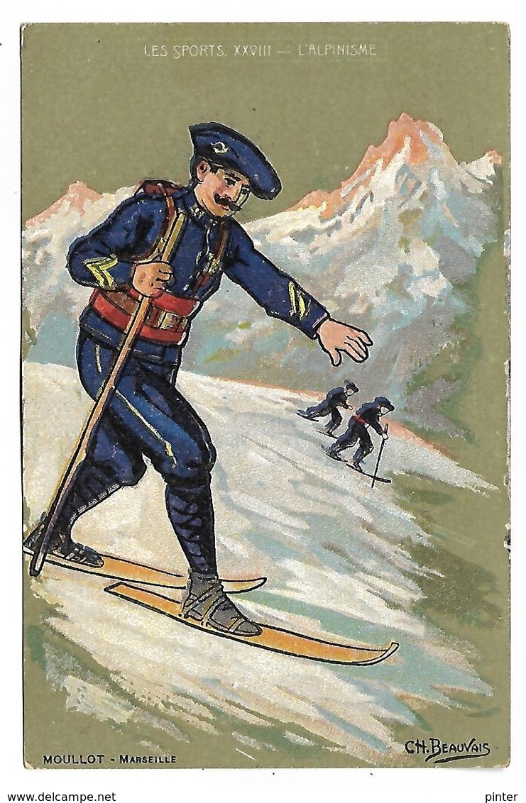 Les Sports XXVIII - L'Alpinisme - Illustrateur CH. BEAUVAIS - Beauvais