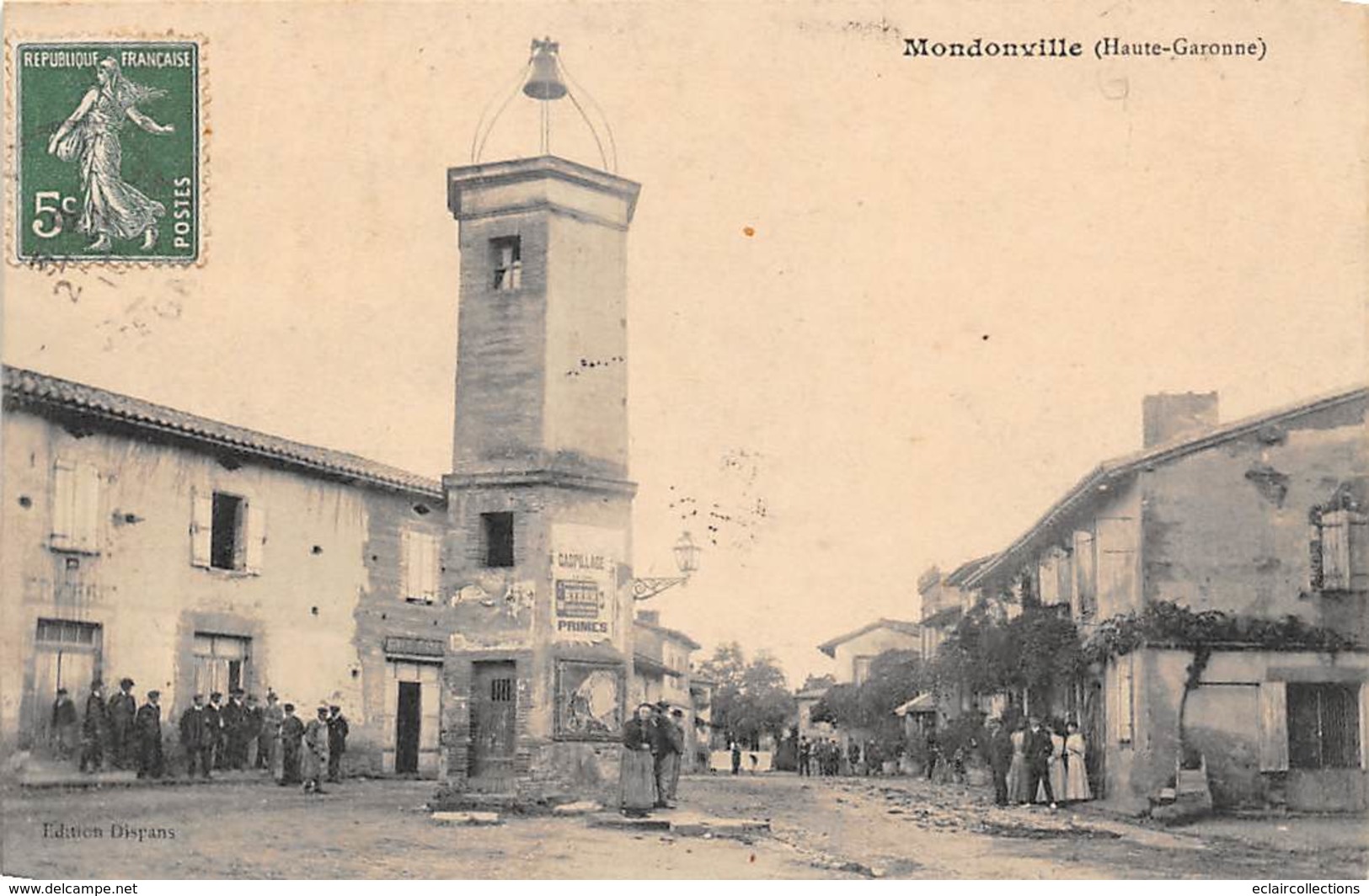 Mondeville         31        La Place Et L'horloge           (Voir Scan) - Otros & Sin Clasificación