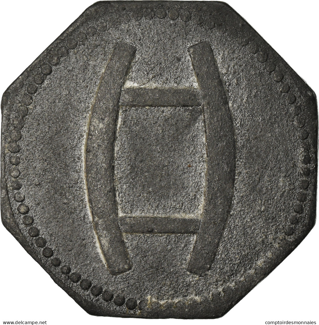 Monnaie, Allemagne, Kriegsgeld, Rastatt, 10 Pfennig, 1917, TTB, Zinc - Monetary/Of Necessity