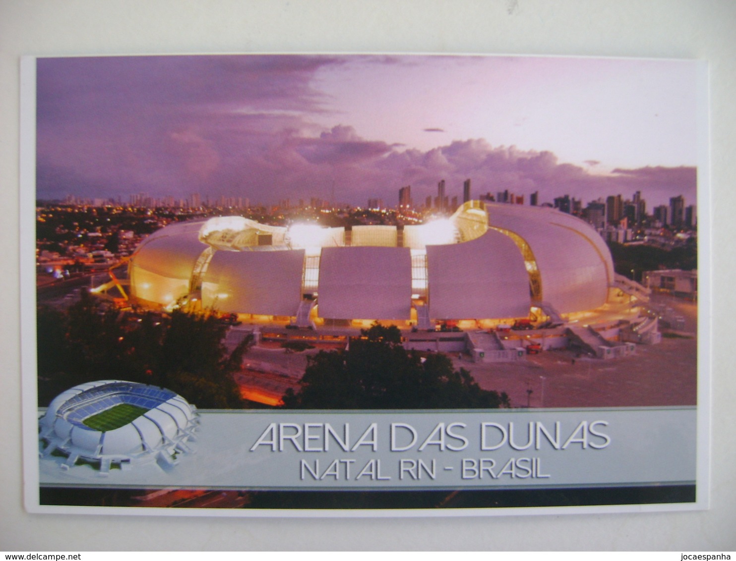 BRAZIL / BRASIL - POST CARD ESTADIO / STADIUM / STADE , ARENA DAS DUNAS IN NATAL / RN IN THE STATE - Soccer